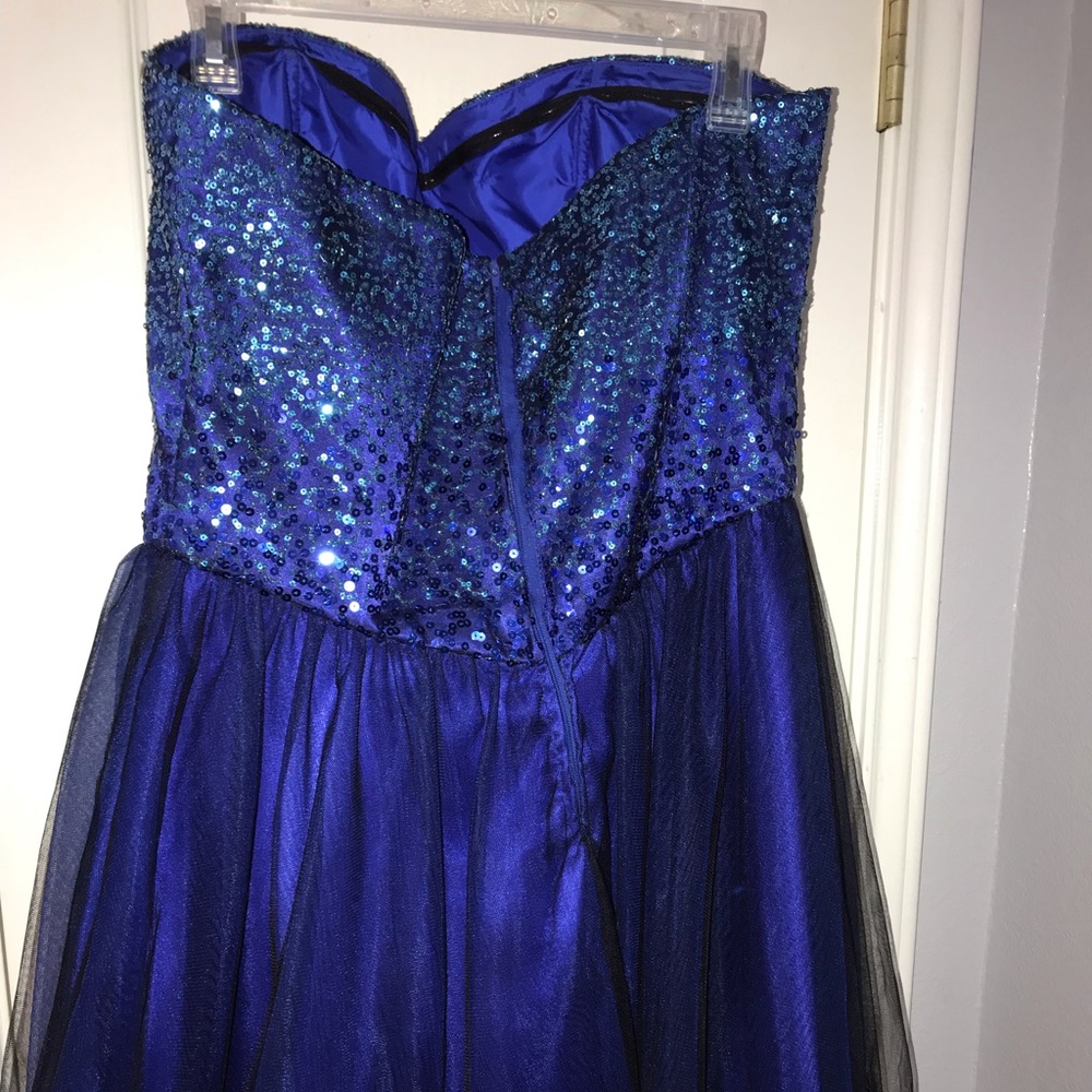 Navy Blue Party Dress